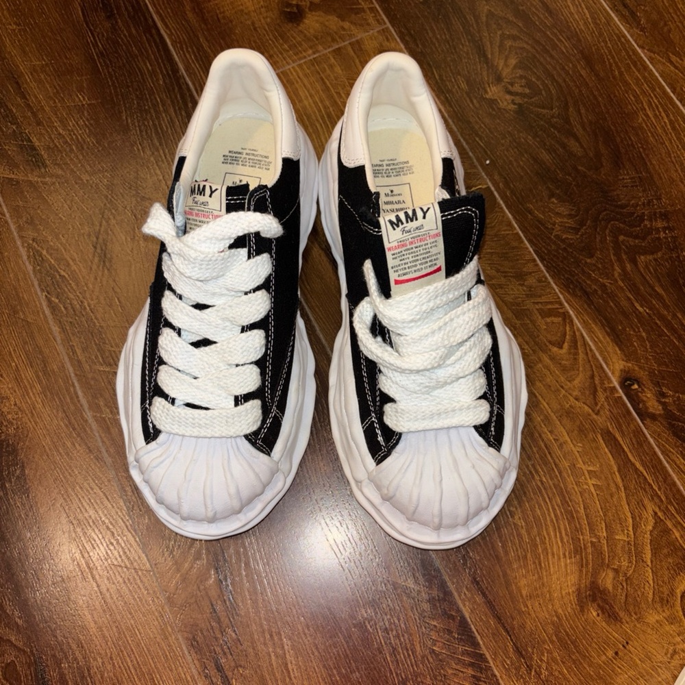 Rare Maison Mihara Yasuhiro MMY Blakey Shell Toe Sneakers Size 42 - High Top